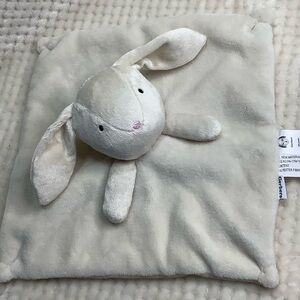 Gerber Cream Plush Bunny Rabbit Lovey Stuffed Animal Security Blanket Toy